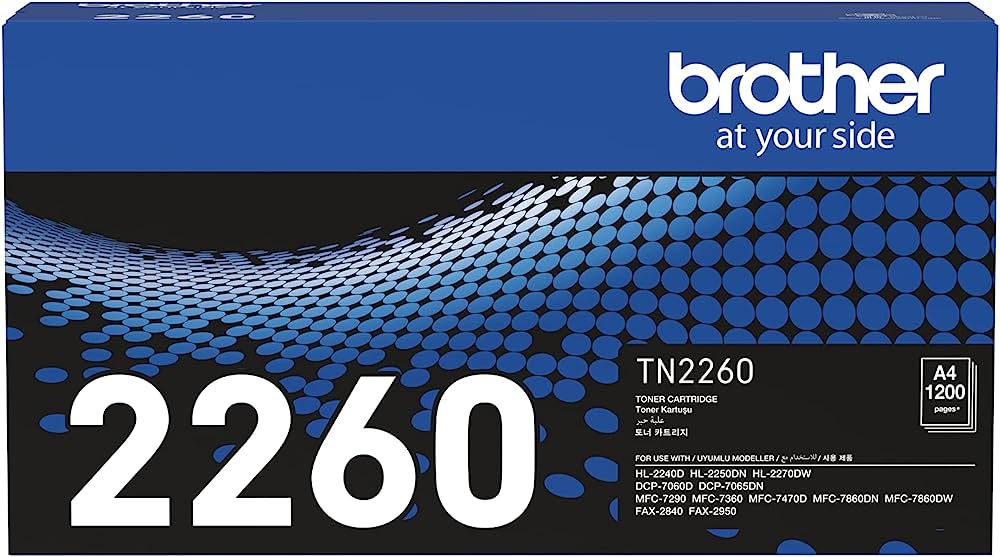 Mực in Brother TN 2260 Black Toner Cartridge (TN 2260)