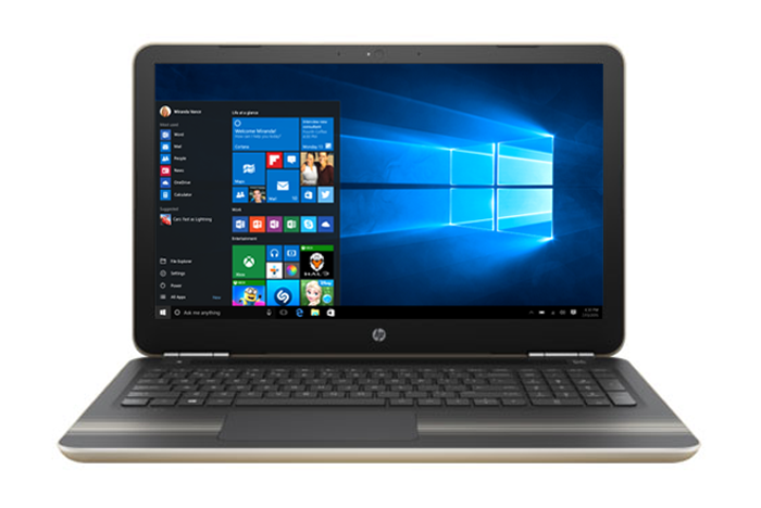 Laptop HP Pavilion 15-cc012TU Core i3-7100 / 2GV01PA (Gold)