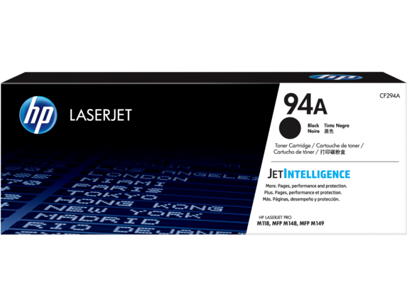 Mực in HP 94A Black Original LaserJet Toner Cartridge (CF294A)