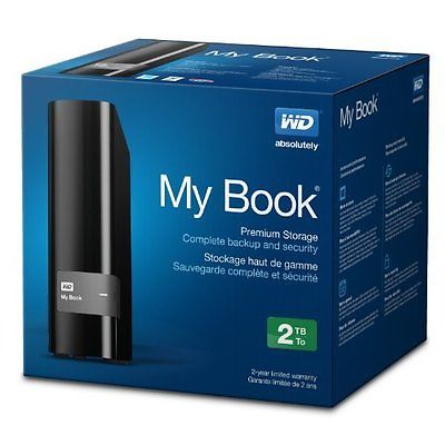 Ổ cứng WD My Book Western 2TB External Hard Drive  (WDBFJK0020HBK)