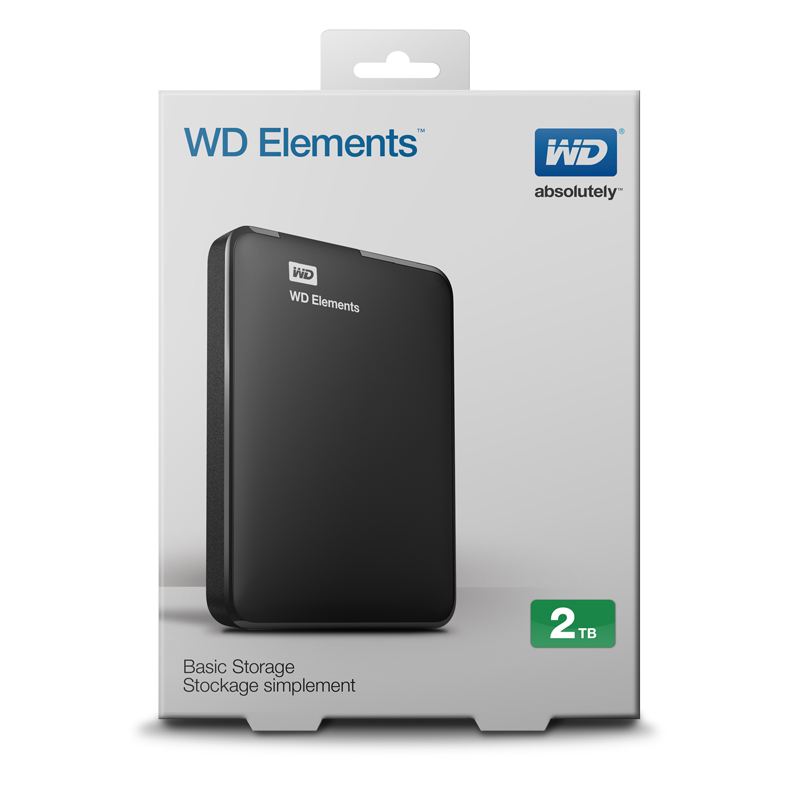 2To 2.5 USB3 - Elements - WDBU6Y0020BBK