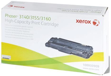 Mực in Xerox 108R00909 Black Toner Cartridge (108R00909)