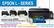 Chương trình khuyến mãi cùng máy in Epson dòng Series - L