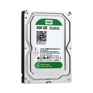 WD Green 500GB Desktop Hard Drive: 3.5-inch, SATA 6 Gb/s, IntelliPower, 64MB Cache (WD5000AZRX)