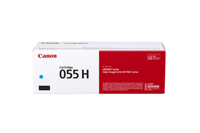 Mực in Canon 055H Cyan Toner Cartridge