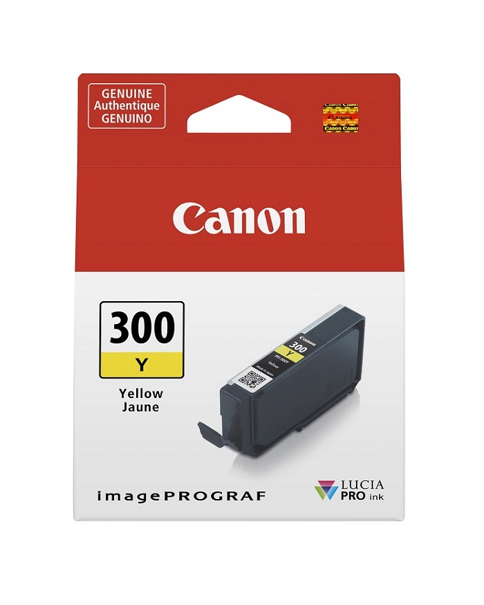 Mực in Canon PFI-300 Yellow Ink Cartridge (4196C001)