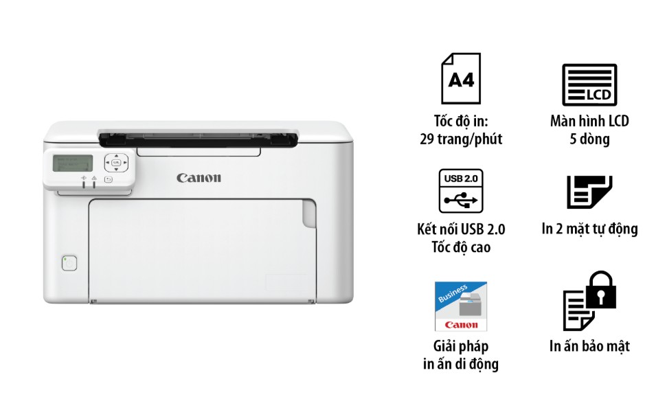 Máy in laser đen trắng Canon LBP121DN II