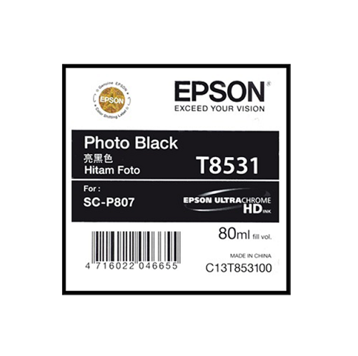 Mực in Epson T853100 Black Toner Cartridge (C13T853100)
