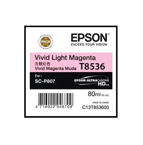 Mực in Epson T853600 Light Vivid Light Magenta Toner Cartridge (C13T853600)