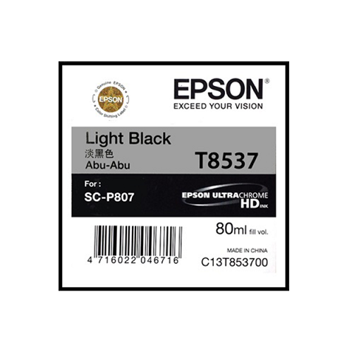 Mực in Epson T853700 Light Black Toner Cartridge (C13T853700)