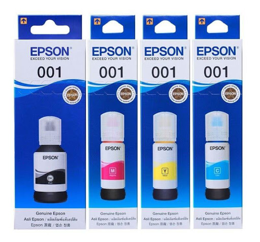 Đại lý phân phối mực chính hãng Epson 001, giao hàng và lắp đặt tại Phường Nguyễn Cư Trinh, Quận 1, Thành phố Hồ Chí Minh