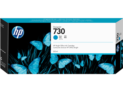 Mực in HP 730 300-ml Cyan DesignJet Ink Cartridge (P2V68A)