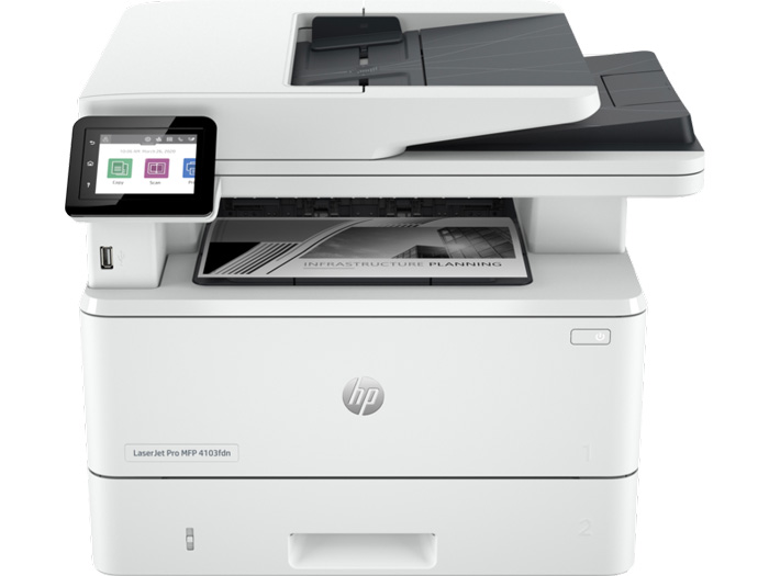 Máy in đa năng HP LaserJet Pro MFP 4103fdn - 2Z628A