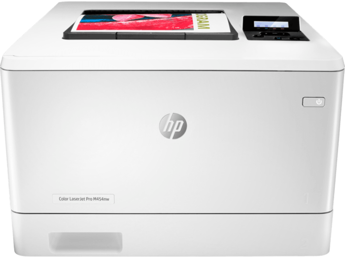 Máy in HP Color LaserJet Pro M454nw (W1Y43A)