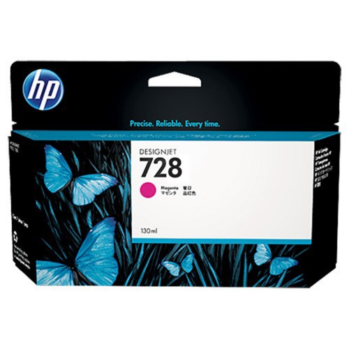 Mực in HP 728 130-ml Magenta DesignJet Ink Cartridge (F9J66A)