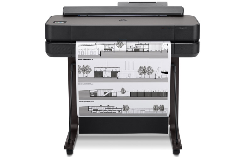 Máy in khổ lớn HP Designjet T650 24 Inch Printer (5HB08A)