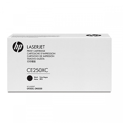 HP High Yield Black Contract Original LaserJet Toner Cartridge(CE250XC)