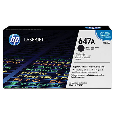 Mực in HP 647A Black LaserJet Toner Cartridge (CE260A)