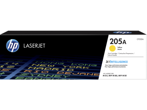 Mực in HP 205A Yellow Original LaserJet Toner Cartridge (CF532A)