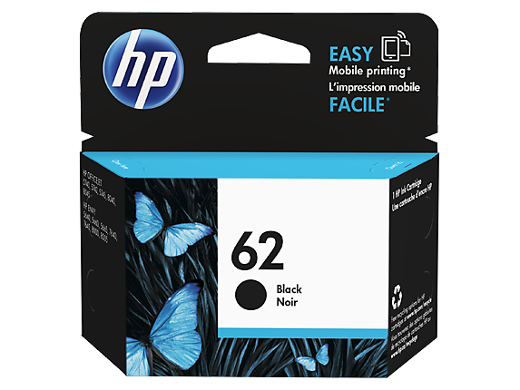 Mực in HP 62 Black Original Ink Cartridge (C2P04AA)