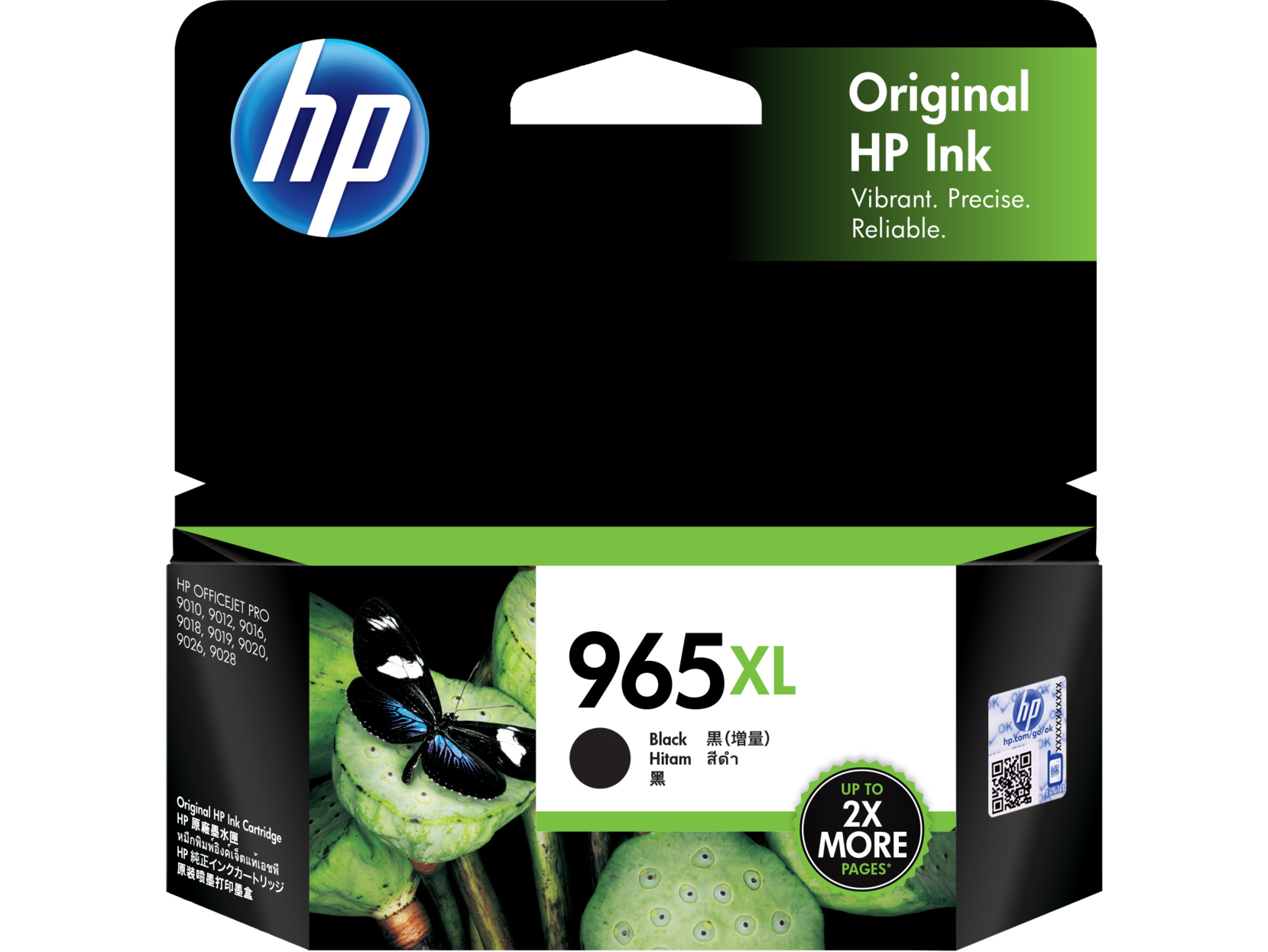 Mực in HP 965XL High Yield Black Original Ink Cartridge (3JA84AA)