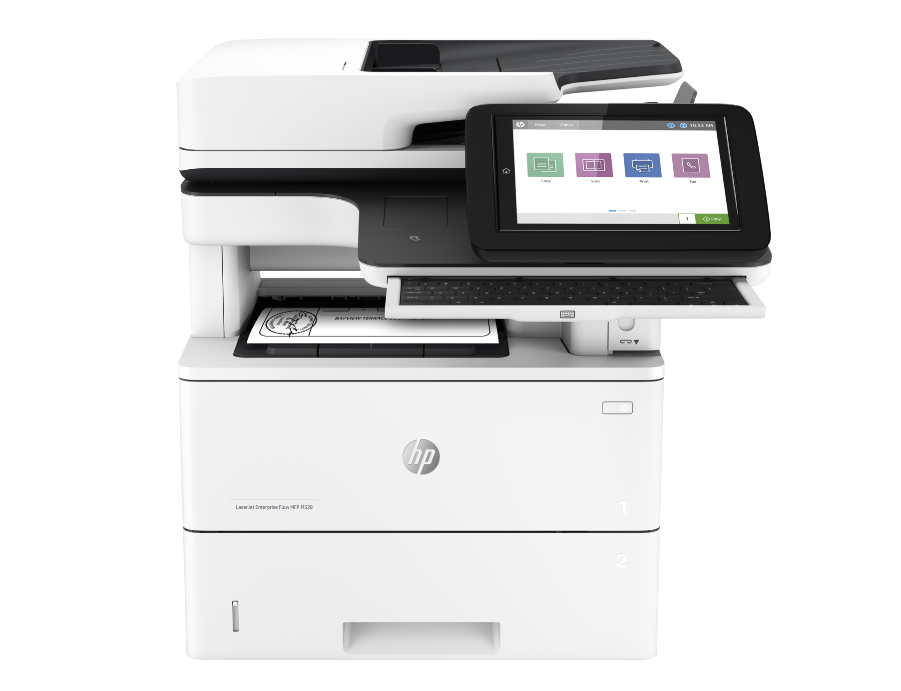 Máy in HP LaserJet Enterprise Flow MFP M528z (1PV67A)