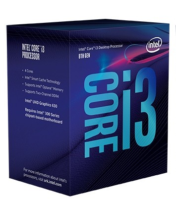 Intel Core i3-8350K Processor (8M Cache, 4.00 GHz)