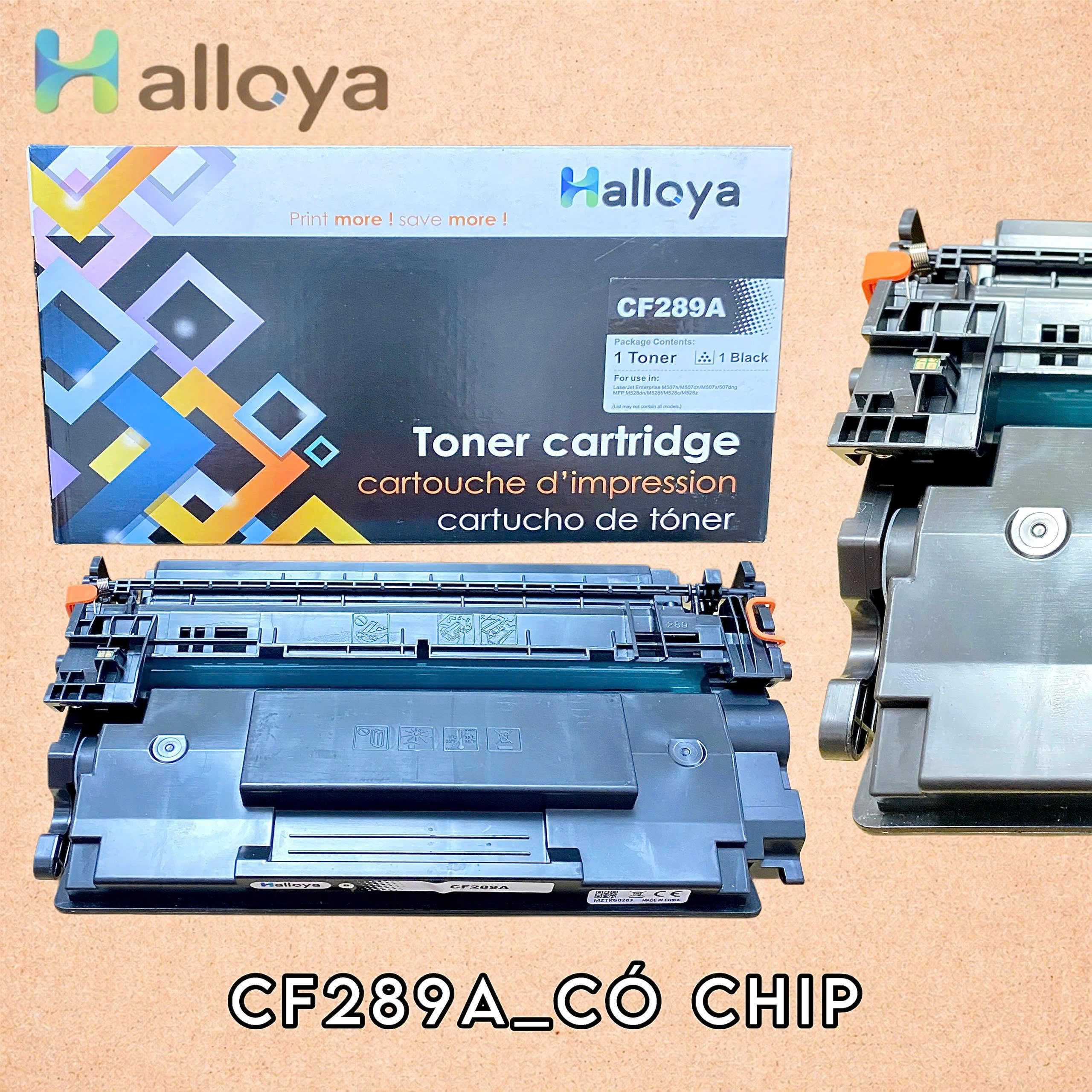 Mực thương hiệu Halloya HP CF289A (Có chíp)