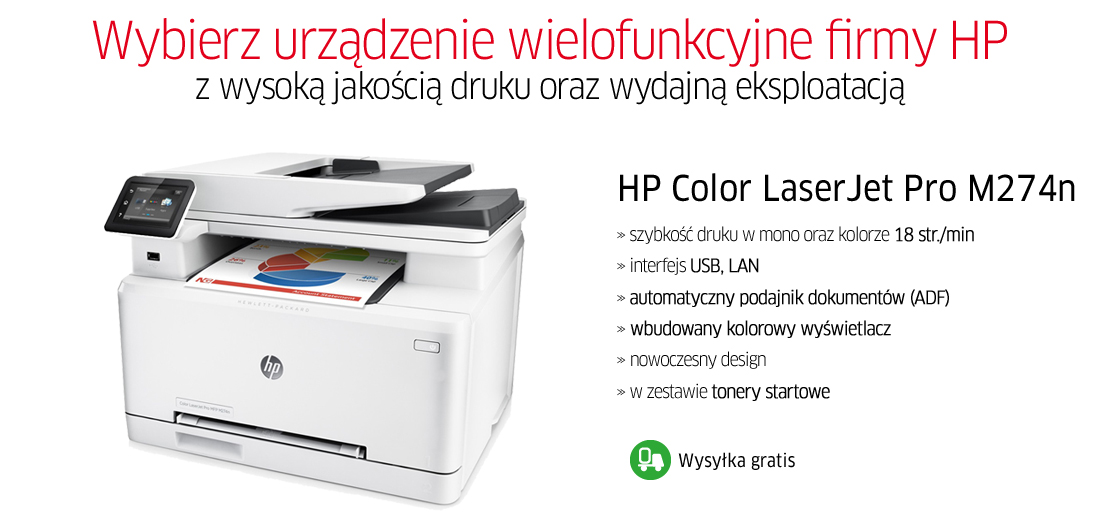 HP Color LaserJet Pro MFP M274N tạo ra sự chuyên nghiệp và chất lượng in ấn