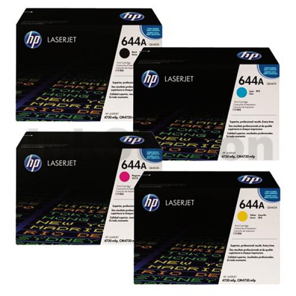 Bộ mực HP Color LaserJet 4730 MFP / CM 4730 MFP  Toner Cartridge ( HP 644A )