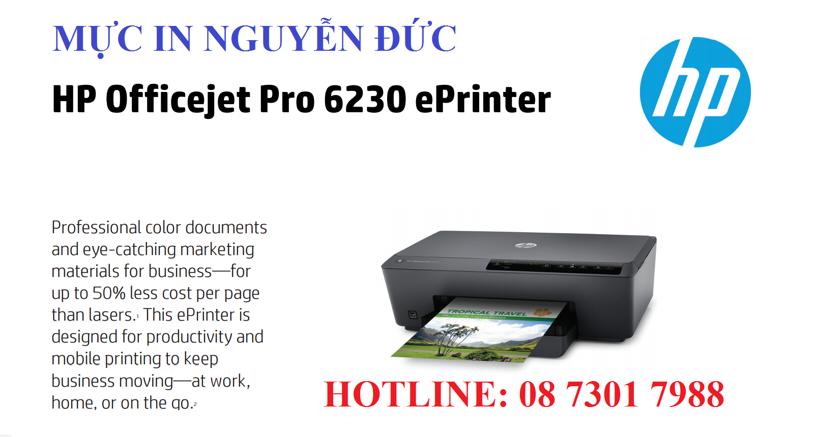 Mực in Hp Officejet 6230