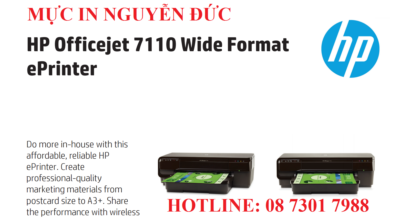 Mực in dùng cho máy Hp OfficeJet 7110