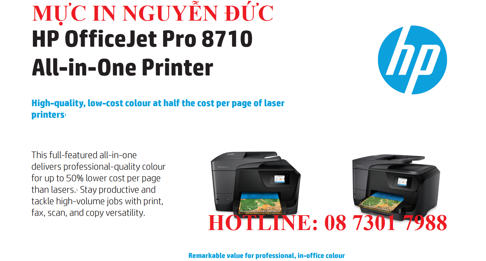 Mực in  Hp OfficeJet 8710