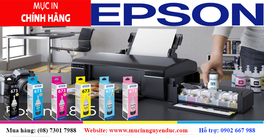 Mực dùng cho máy in Epson L805