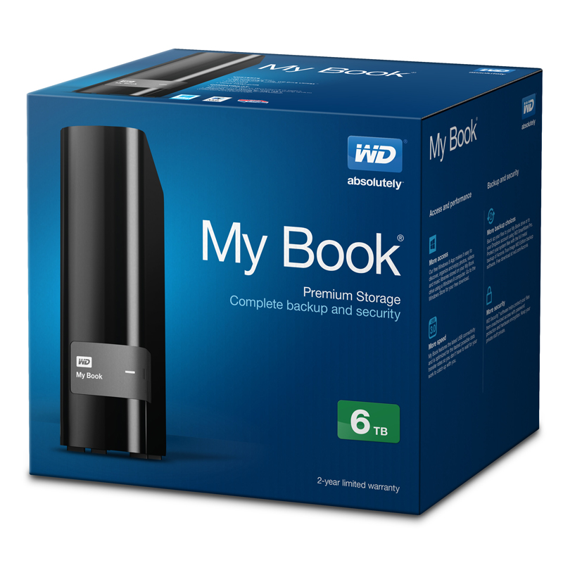 Ổ cứng WD My Book Western 6TB External Hard Drive  (WDBFJK0060HBK)