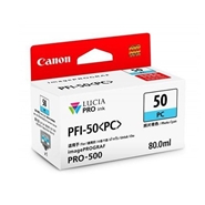 Mực in Canon PFI-50 Photo Cyan Ink Cartridge (0538C001AA)