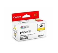 Mực in Canon PFI-50 Yellow Ink Cartridge (0537C001AA)