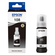 Mực in Epson 108 EcoTank Black Ink Bottle (C13T09C14A)