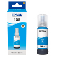 Mực in Epson 108 EcoTank Cyan Ink Bottle (C13T09C24A)