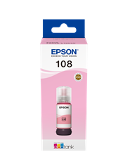 Mực in Epson 108 EcoTank Light Magenta Ink Bottle (C13T09C64A)