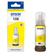 Mực in Epson 108 EcoTank Yellow Ink Bottle (C13T09C44A)