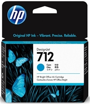 Mực in HP 712 29ml Cyan Ink Cartridge (3ED67A)