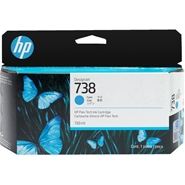 Mực HP 738 130ml Cyan DesignJet Ink Cartridge (498N5A)