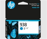Mực in HP 938C Cyan Original Ink Cartridge (4S6X5PA)