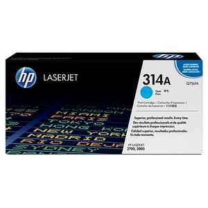 Mực in HP 314A Cyan LaserJet Toner Cartridge (Q7561A)