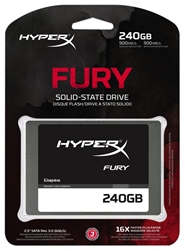 SSD Kingston Digital HyperX FURY 240GB (SHFS37A/240G)