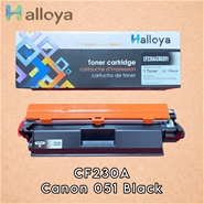 Mực thương hiệu Halloya HP CF230A, Canon 051 Black (Có chíp)