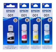 Đại lý phân phối và cung cấp mực in phun Epson 001 chính hãng sử dụng cho máy L4150/ L4160/ L6160/ L6190/ L7500 tại Quận 1 TPHCM