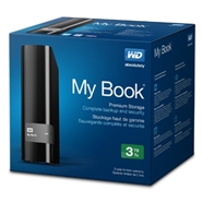 Ổ cứng WD My Book Western 3TB External Hard Drive  (WDBFJK0030HBK)