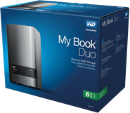 Ổ cứng ngoài WD My Book Duo 6TB (WDBLWE0060JCH)